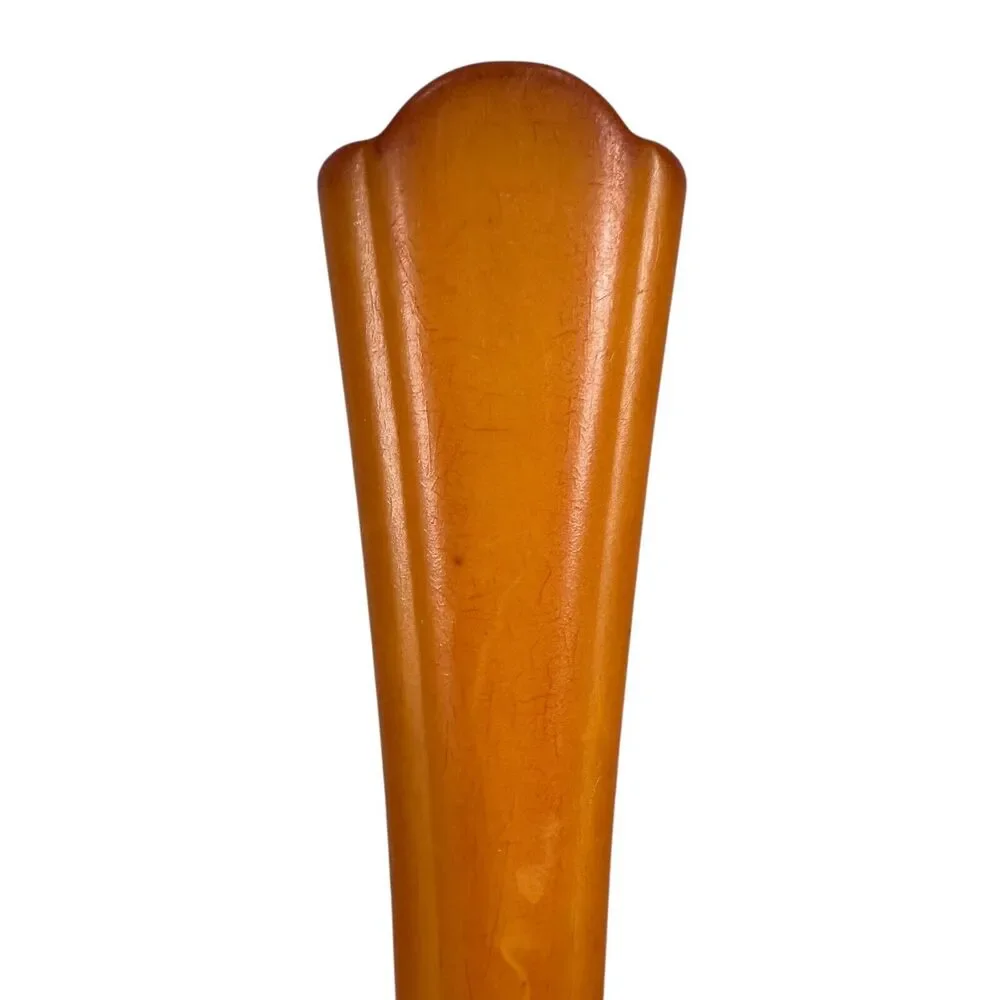 Washington Forge Dinner Knives Lot 5 Stainless‎ and Butterscotch Bakelite Handle